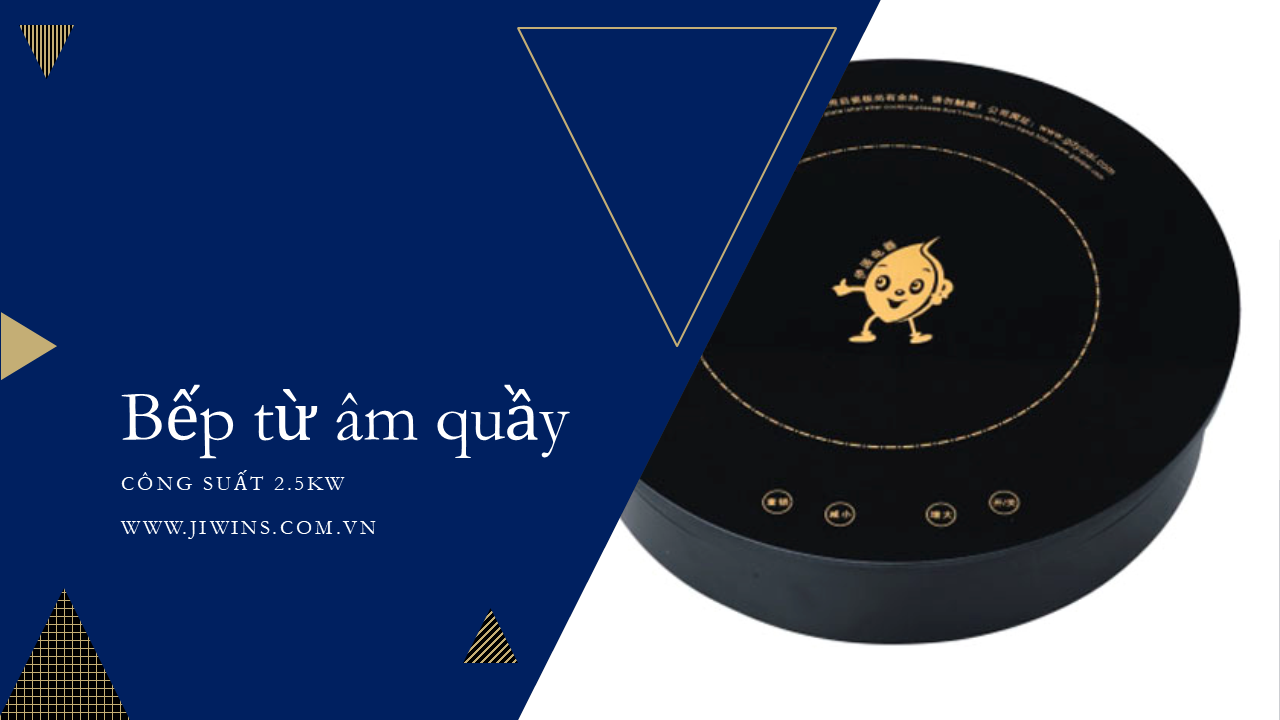 Bếp từ âm quầy tròn 2.5KW